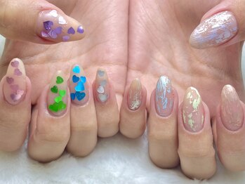 ラヴ バイ シェア(LuV by Share)/ハートとホイルの埋め込み♪