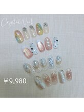クリスタルネイル ゆめタウン筑紫野店(CRYSTAL NAIL)/お得な定額キャンペーンネイル