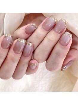 皇ネイル(皇Nail)の写真/どんなシーンでも浮かない！清潔感と好印象を両立◎忙しい方のための時短ビューティーが叶う♪駅近好立地◎