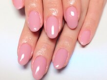 アイリッシュネイル 久屋大通店(Irish Nail)/ピンク×ワンカラーネイル