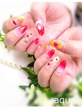 アイラッシュアンドネイルサロン アクア(aqua)/１０本フルアート