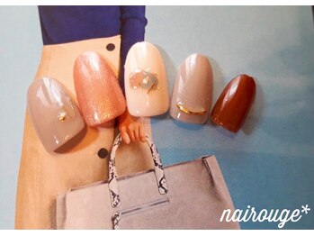 ネイル―ジュ 札幌大通店(nairouge*)/ミズタマリネイル♪