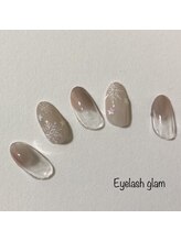 アイラッシュグラム(Eyelash glam)/大人クリスマスネイル