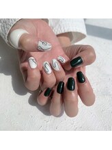 マッシュ abeno店(MASHU)/ワイヤー×グリーン