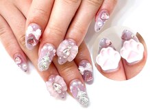 ネイルコレクション ピンク(Nail Collection Pink)/ジェルアート放題☆推し活：紫