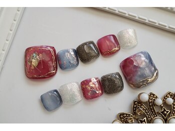 ネイルサロン マリング(Nail Salon Maring)/☆春先ニュアンスフット☆