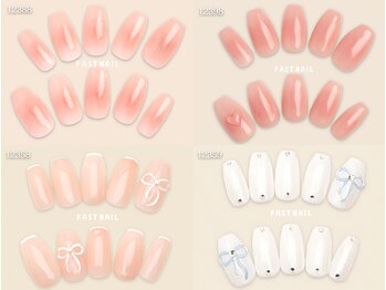ファストネイル 銀座店(FAST NAIL)/定額 ¥5410 ◆ シンプルAコース