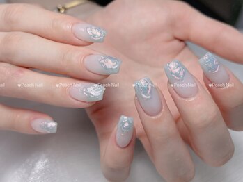 ピーチネイル 大塚(Peach Nail)/ゴージャス10本デザイン