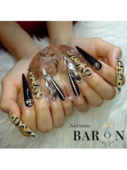 バロン 新宿店(BARON)/王道レオパードネイル