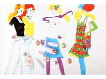 ルーヴル ネイルアンドアイラッシュ 生駒(LOUVRE nail&eyelash)/カラフルポップ