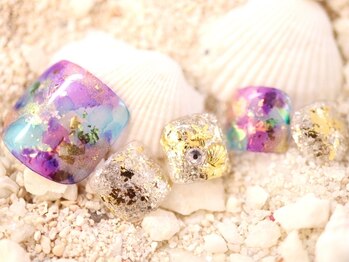 ネイルサロン ドルチェネイル 柏店(Dolce.Nail)/フットデザインコース☆足湯付き