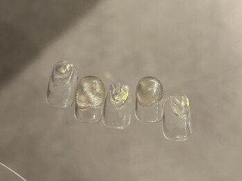 ラクネイル 浦和店(raku nail)/ぷっくりニュアンスネイル