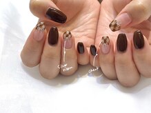 ネイルズ ララ(nails Lala)/#ハーフチェック