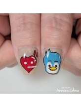 キュアバイアニーアンドジーノ(Qa by Annie&Gino)/推しメンキャラネイル