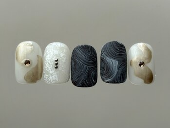 ニュアンスデザインネイル