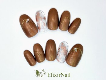 エリクサーネイル 西武新宿(Elixir Nail)/定額a シンプル/クーポン使用