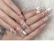 ヘレンネイル(HELEN NAIL)の写真/【チップ長さだしつけ放題150分¥15,000】コンプレックスのある方も憧れの縦長美爪で満足度◎