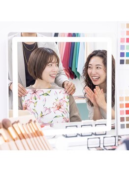サロンアンプティ(salon unpetit)の写真/友人カップル親子歓迎のサロンでペア割あり☆お互いの診断結果を楽しむ予想しながら盛り上がる！