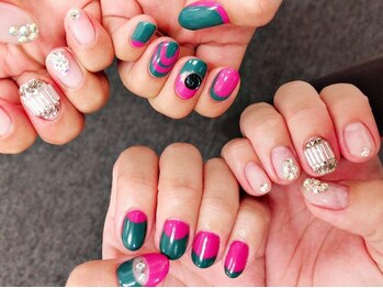 ジジ ネイル(ZIZI NAIL)の写真/[1ヵ月以内の再来店で付け替えOFF無料]ネイルを生活に取り入れ、思う存分ネイルを楽しみたい方へ♪