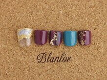 ネイルサロン ブランロール 三軒茶屋店(Blanl'or)/Foot インパクト大　オータム