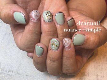 ディアネイル(dear.nail)/ニュアンス＃シンプル
