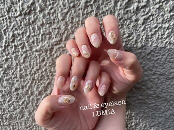 ネイル&アイラッシュ ルミア(Nail & Eyelash LUMIA)/ニュアンスネイル