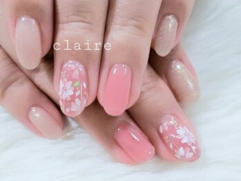 クレール(claire)/定額シンプルアート¥5500