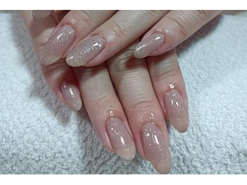 バニラ(Vanilla)/シンプルネイル クリアベージュ