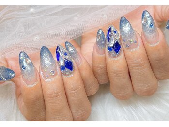 ブルーWグラデーション