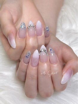 ウィズグリント(with Glint)の写真/【伏見駅1分】大人女性が通いたくなるサロン★話題のパーソナルカラー診断で肌に馴染むナチュラルな指先に