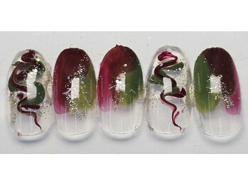 ティーエヌ 啓文社コア 福山西店/龍蛇ネイル