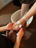 【リフレクソロジー】涼感リフレ50分 フットクレンジング&ふくらはぎリフレ