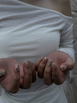【nail】 you.u/柔らかく気分を上げたい時に