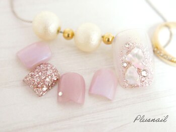 プラスネイル 池袋西口店(PLUS NAIL)/【1461】フット¥9,889