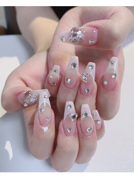 ネイルサロン エフ(ef)/ハートフレンチ