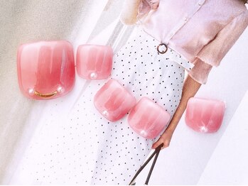 ネイルサロンフォーユー(for u)/先端グラデ￥7000