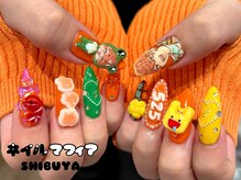 ネイルマフィア 渋谷(NAIL MAFIA)/痛ネイル/推しネイル/渋谷ネイル