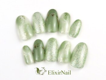 エリクサーネイル 神田(Elixir Nail)/シンプル / クーポン使用