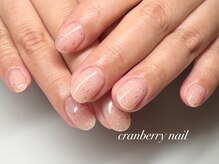 クランベリーネイル 代官山 恵比寿(cranberry nail)/雪桜/ワンカラー