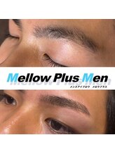 メロウプラス(mellow+)/メンズ眉毛/アイブロウ/眉毛