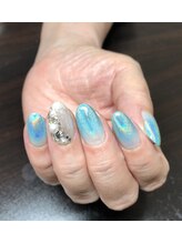 ミーナ バイ エム ウィッシュ(Mina by M.wish)/オーロラ×ブルー☆