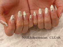 ネイルアンドビューティーサロン クリア(CLEAR)/ラメグラデーション
