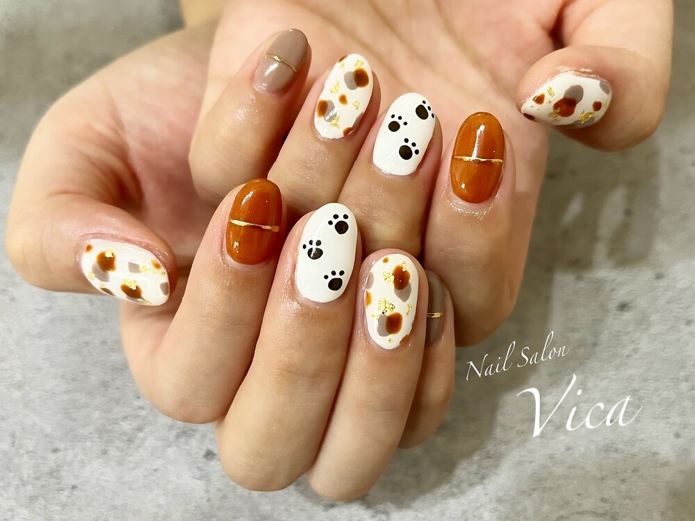 2025年冬】三毛猫のネイルデザイン集｜人気順｜ホットペッパービューティー 