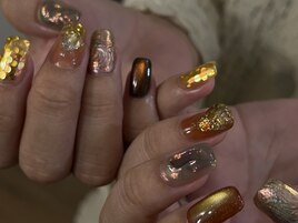 ハロウィンネイル