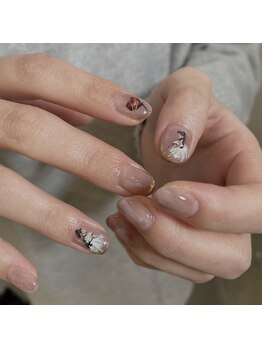 グラウネイル(glaw nail)/お持ち込みイラスト