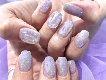 ワイワイ(yy)/パープルネイル