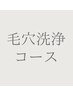 【毛穴/皮脂】¥11000→¥8500（45分）毛穴洗浄コース