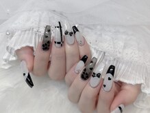 モカ 京橋(moca)/【Risa】チェックネイル