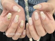 ネイルサロン エーレ 梅田店(Ehre)/HAND アート10本コース ¥9500