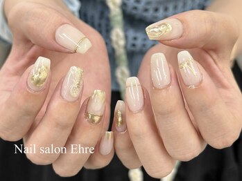 ネイルサロン エーレ 梅田店(Ehre)/HAND アート10本コース ¥9500